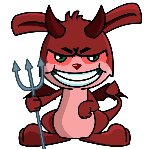 😈 Стикер «Khargosh1» для Telegram