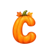 🤩 Эмодзи «Happy Halloween - буквы и иконки» для Telegram