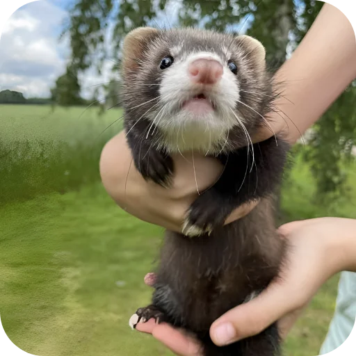 🥰 Стикер «Хорьки» для Telegram