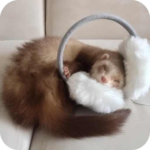 ❤ Стикер «Хорьки» для Telegram