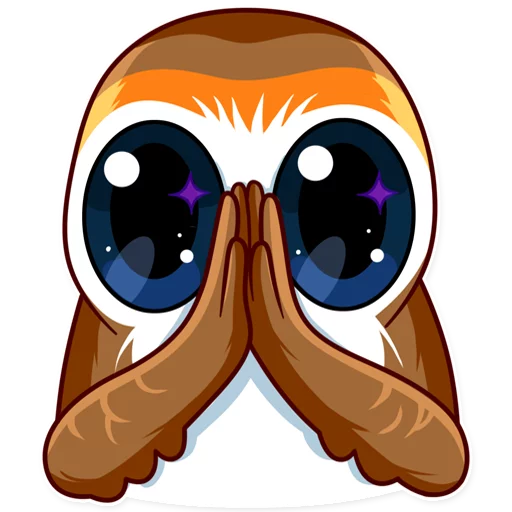 🙏 Стикер «Porg» для Telegram