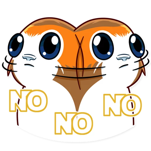 👎 Стикер «Porg» для Telegram
