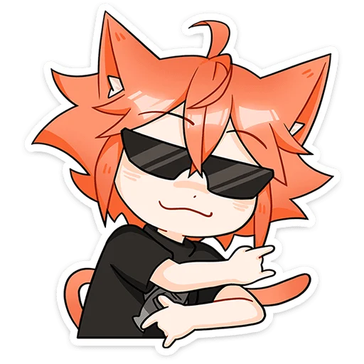 😎 Стикер «Кико без надписей» для Telegram