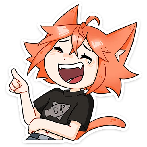 😅 Стикер «Кико без надписей» для Telegram