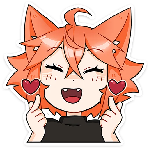 😘 Стикер «Кико без надписей» для Telegram