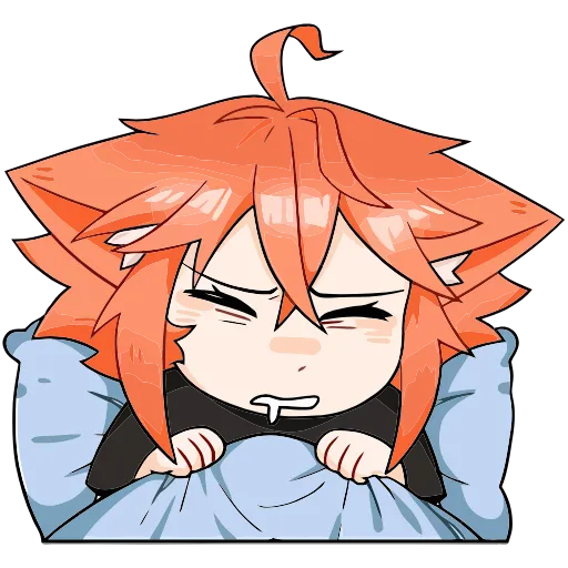 😴 Эмодзи «Кико» для Telegram