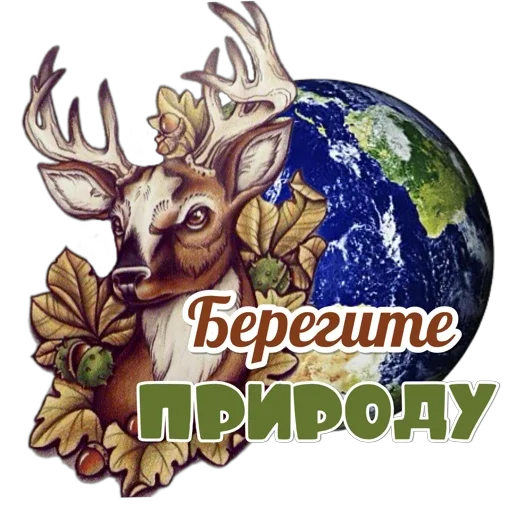 🦌 Стикер «Школа вежливости» для Telegram