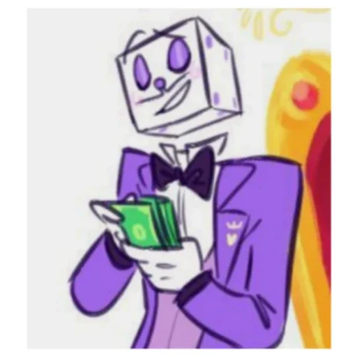 💸 Стикер «Кинг Дайс?» для Telegram