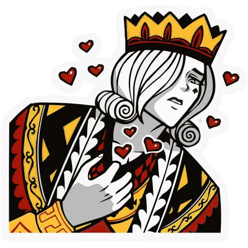 🥰 Эмодзи «Набор эмоджи «Король Пик» из ВК в качестве» для Telegram