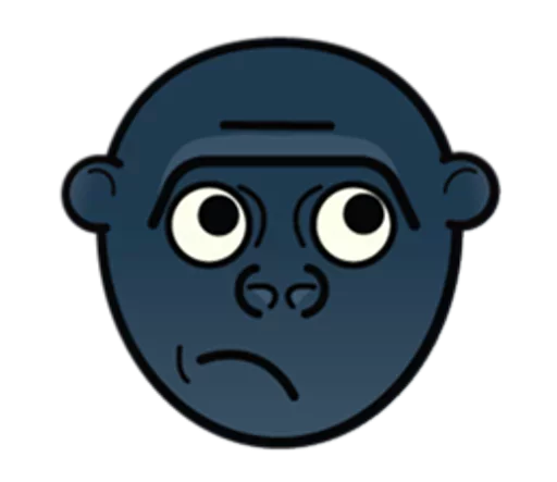 🦍 Стикер «King Kong» для Telegram