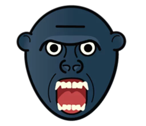 🦍 Стикер «King Kong» для Telegram
