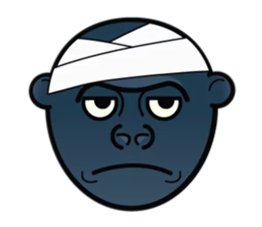 🦍 Стикер «King Kong» для Telegram