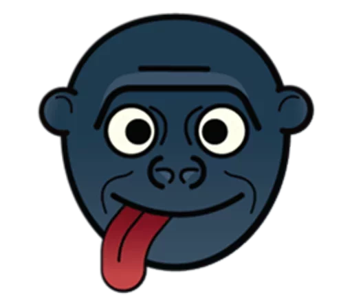 🦍 Стикер «King Kong» для Telegram