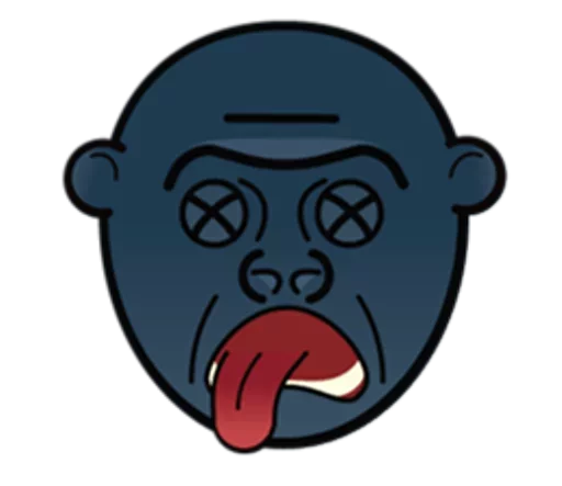 🦍 Стикер «King Kong» для Telegram