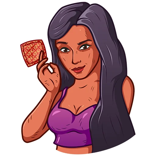 🔞 Стикер «KING – Super stickers» для Telegram