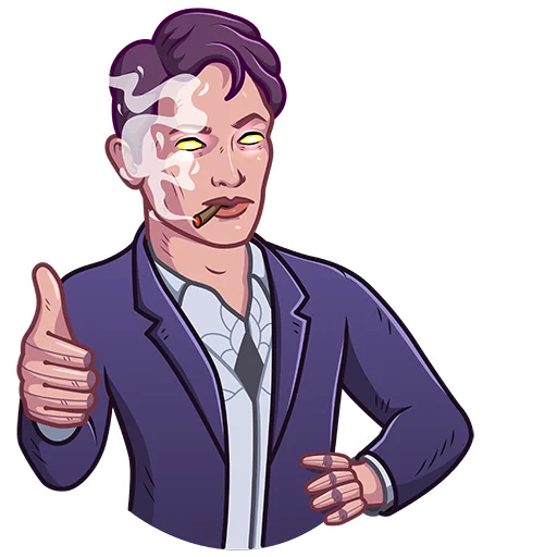 👍 Стикер «KING – Super stickers» для Telegram