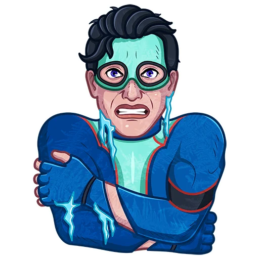 🥶 Стикер «KING – Super stickers» для Telegram