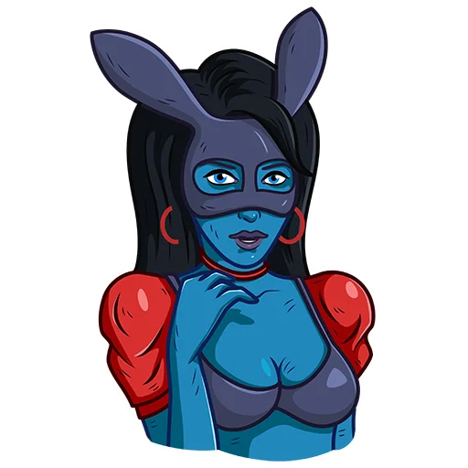 🐰 Стикер «KING – Super stickers» для Telegram