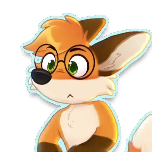 Стикерпак KipfoxVStickers для Telegram — скачать