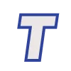🥰 Эмодзи «Синие и красные буквы» для Telegram