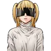 ✝️ Эмодзи «Death Note Kira Game» для Telegram