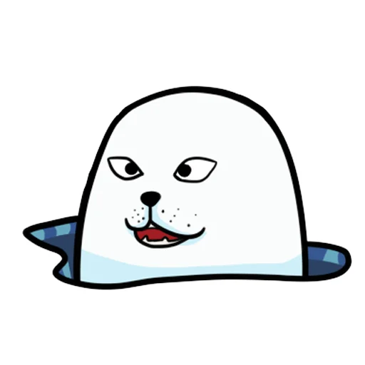 😑 Стикер «Щекщуальный тюлень» для Telegram