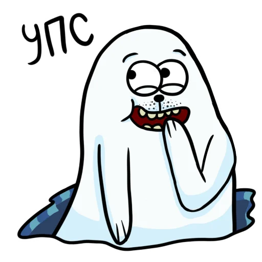 🤭 Стикер «Щекщуальный тюлень» для Telegram