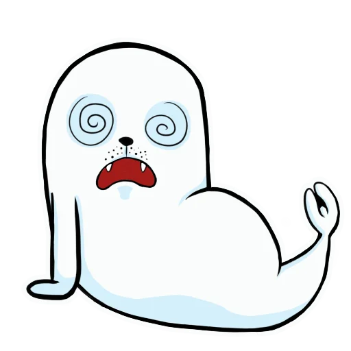 😦 Стикер «Щекщуальный тюлень» для Telegram
