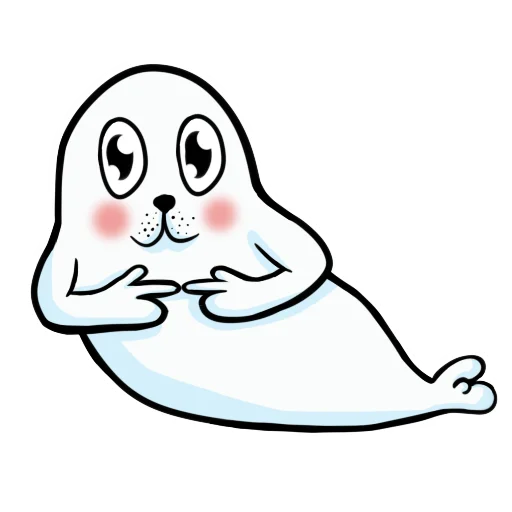 👉 Стикер «Щекщуальный тюлень» для Telegram