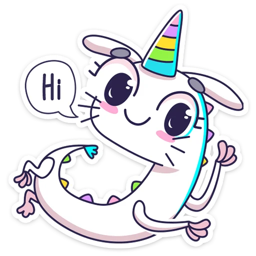 Стикерпак Kirin для Telegram — скачать