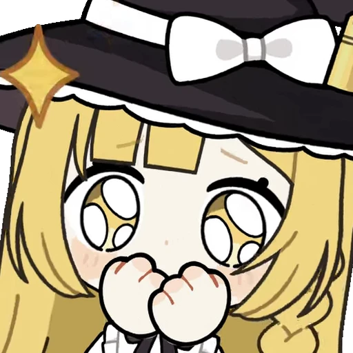 Стикерпак Marisa Kirisame для Telegram — скачать