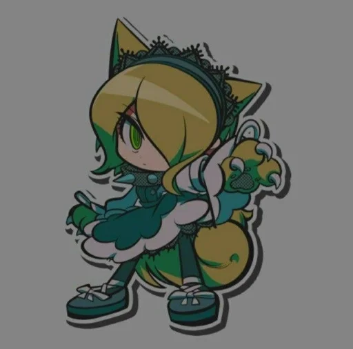 👄 Стикер «Kirumi Tojo» для Telegram