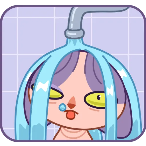 😓 Эмодзи «с киской Чирой ()» для Telegram