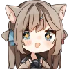 🤩 Эмодзи «Кисуня тян» для Telegram