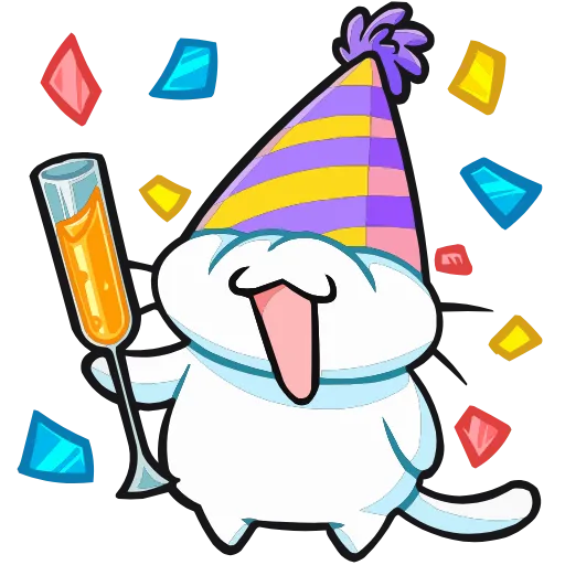 🤩 Эмодзи «Кисятки» для Telegram