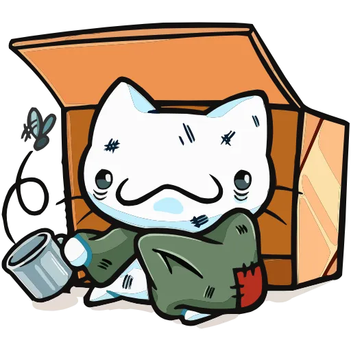 🤩 Эмодзи «Кисятки» для Telegram