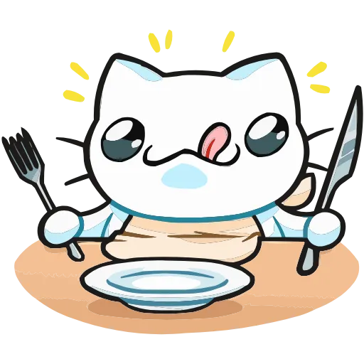 🤩 Эмодзи «Кисятки» для Telegram