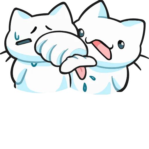 🤩 Эмодзи «Кисятки» для Telegram