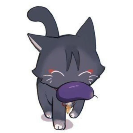 Стикерпак Cat Scaramouche для Telegram — скачать