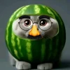 🤩 Эмодзи «кот в арбузе» для Telegram