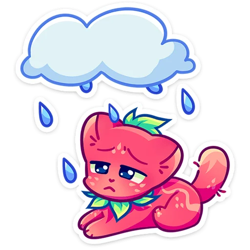 🌧 Стикер «Джингл» для Telegram