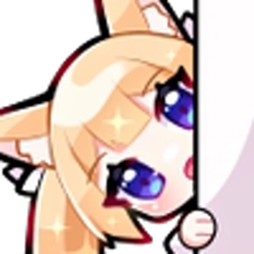 👀 Эмодзи «Kitsune Eve» для Telegram