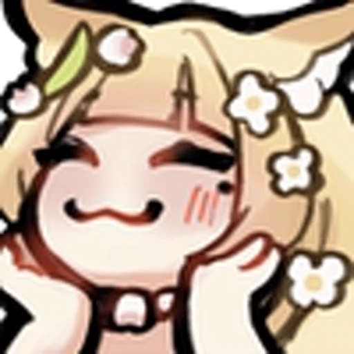 😊 Эмодзи «Kitsune Eve» для Telegram