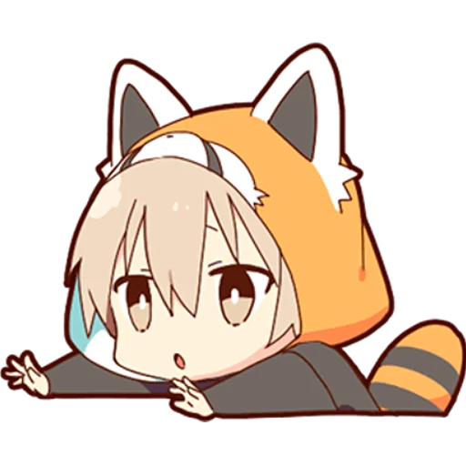 😮 Стикер «Китсуне-кун» для Telegram