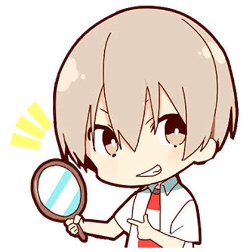 😄 Стикер «Китсуне-кун» для Telegram