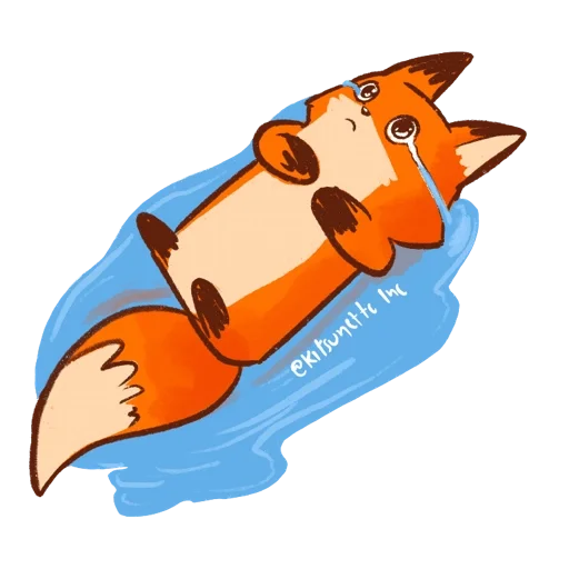 Стикерпак Kitsunette Inc. для Telegram — скачать