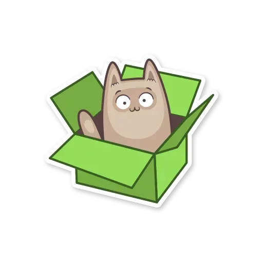 😊 Стикер «Gray Kitten» для Telegram