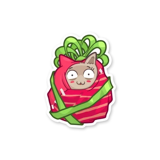 😃 Стикер «Gray Kitten» для Telegram