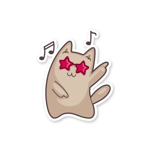 😀 Стикер «Gray Kitten» для Telegram