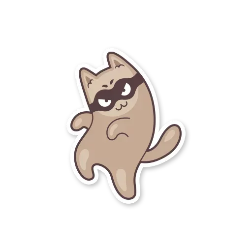 😘 Стикер «Gray Kitten» для Telegram